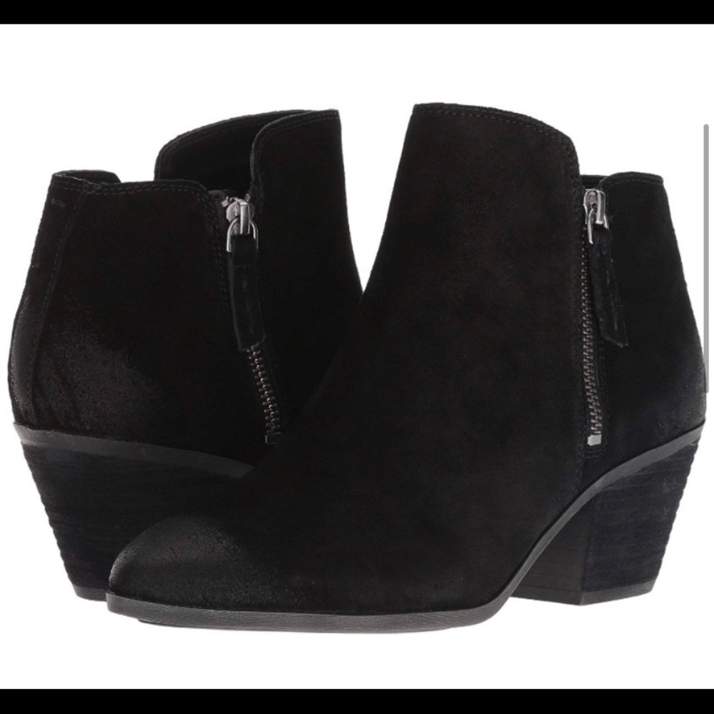 Frye distressed suede Judy ankle boots